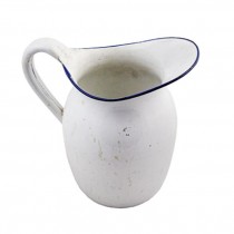 PITCHER-TIN- WHT