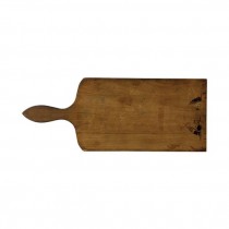 CUTTING BOARD-WOOD W|HANDLE-"LES TROIS PETITS COCHONS"