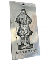 MOLD-PEWTER GINGERBREAD MAN