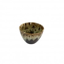 MIXING BOWL-Dripped Glaze Pottery-4.5" D