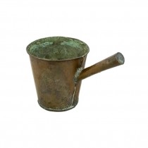 Planter-Copper Pot W/Long Handle