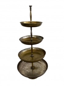 PASTRY-CADDY-4TIER-SLVR