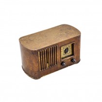 Emerson AM Radio/Brwn Wood