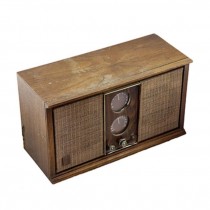 RADIO-Brown Vintage 2 Dials