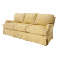 SOFA-CHAMPAGNE/YELLOW-DAMASK