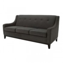 SOFA-GRAY FLANNEL-BLACK BASE