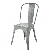 CHAIR-SIDE-GALVANIZED STEEL