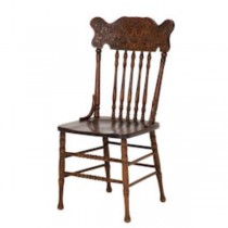 CHAIR-SIDE-PRESSED BACK-SPINDL