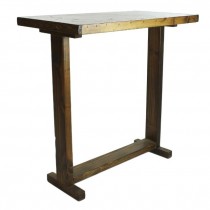 Table-Cafe Burled wood