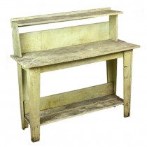 HUTCH-POTTING TABLE-GREEN CRAC