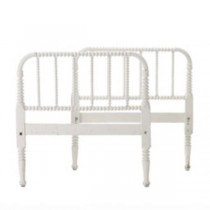 BED-TWIN-JENNY LIND-WHT