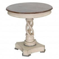 Table Round Twisted Leg