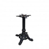 TABLE-30"RD W/CAST IRON BASE