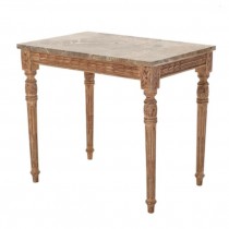 TABLE-END-MARBLE TOP-CR