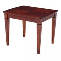 End Table-Cherry/Knotched Leg