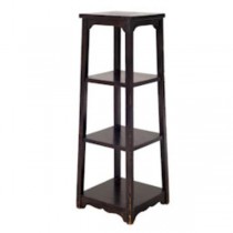 PLANT STAND-DARK WOOD