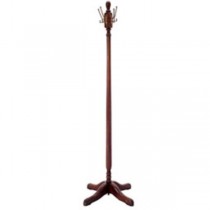 COATRACK-WALNUT-COPPER HOOKS