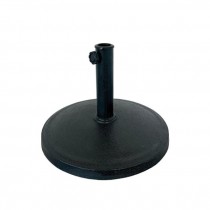 UMBRELLA STAND-Black Round Resin Base