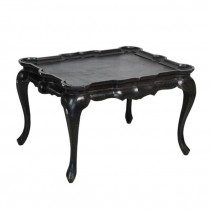 TABLE-COFFEE-RECT-BLK/BROWN PA