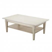 TABLE-COFFEE-WHITE W/BA