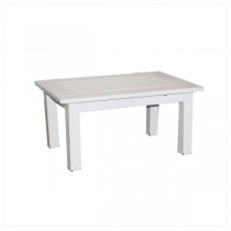 TABLE-COFFEE-30X19-WHT SLATTED