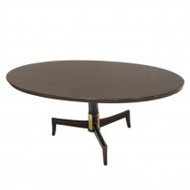 Table-Coffee Brown Gold Accent