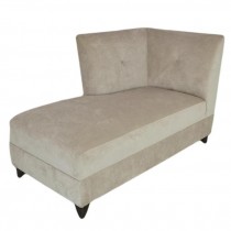 CHAISE-SECT-LAF-LIGHT TAN