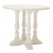 TABLE-DINING-36R-WHITE BALLIST