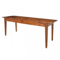 TABLE-DIN-27X83-RUSTIC STAINED