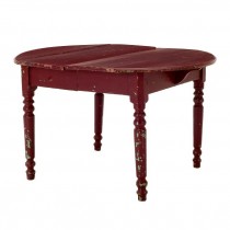 TABLE-DIN-38X43-RED WD-TURNED
