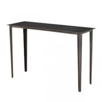 TABLE-CONSOLE-GUNMETAL 34"X8"