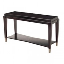TABLE-CONSOLE-BLACK-SLV FEET