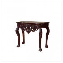 TABLE-CONSOLE-CARVED-WOOD-38"L