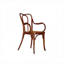 CHAIR-ARM BENTWOOD CANE SEAT