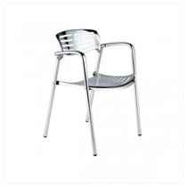 CHAIR-ARM-POLISHED CHROME-STACK