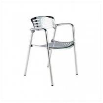 CHAIR-ARM-POLISHED CHROME-STACK