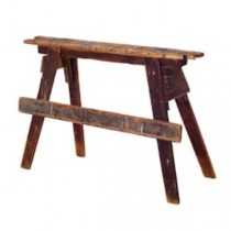 SAWHORSE-WOOD WORN