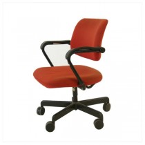 Office Chair Red Swivel