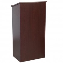 Podium-Cherrywood Laminate W/Shelf