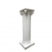 COLUMN-32"-WHITE FIBERGLASS