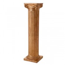 COLUMN-52.5"-GOLD FIBERGLASS