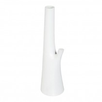 CANDLEHOLDER-White Faux Bois