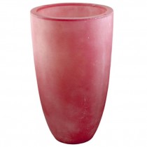 VASE-RED RESIN