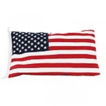 American Flag Pillow 27"L x 16