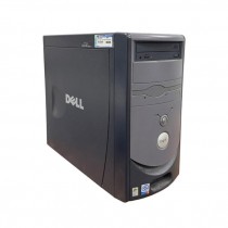 COMPUTER TOWER-Black/Gray Dell Tower