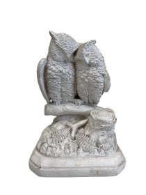 FIGURINE-2 CERAMIC OWLS