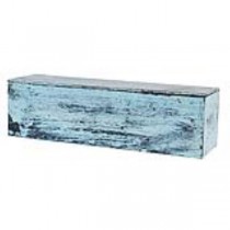 BOX-Blue OVER BLK 13 1/2"L x 4