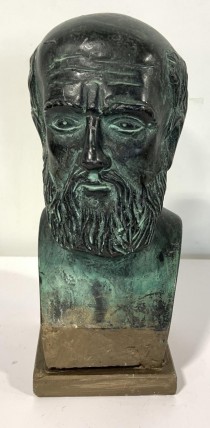 BUST-METAL MAN WITH BEARD