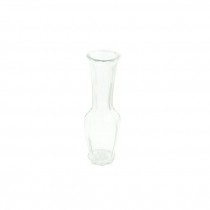 VASE-Small Clear Pressed Glass