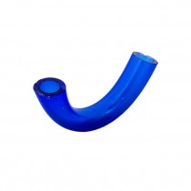 VASE-Navy Blue "U" Shaped Glass